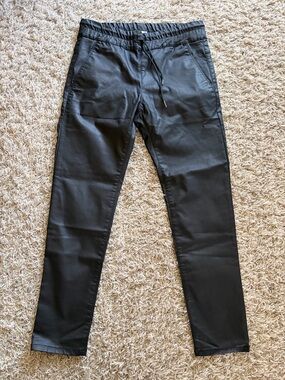 Flog Shely Vegan Pant Black 30 NWT